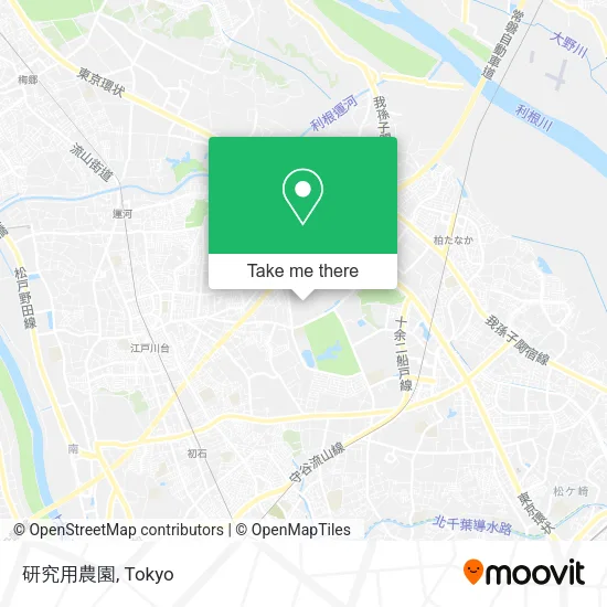 研究用農園 map