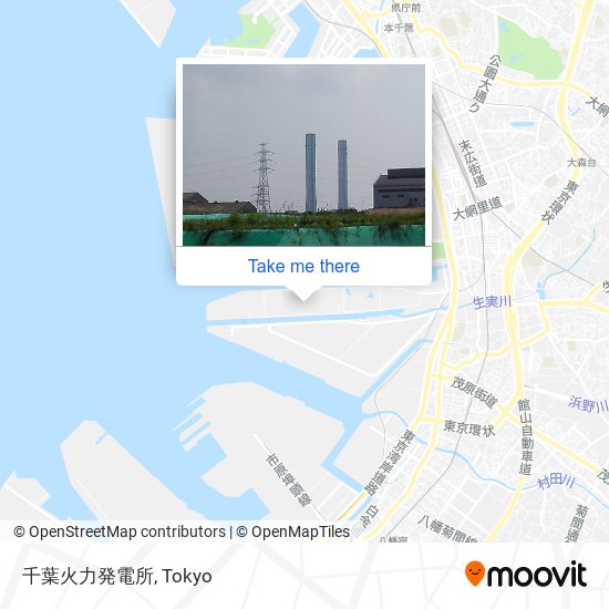 千葉火力発電所 map