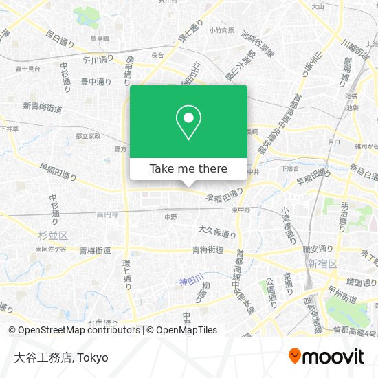 大谷工務店 map