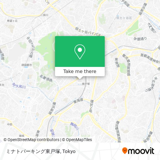 ミナトパーキング東戸塚 map