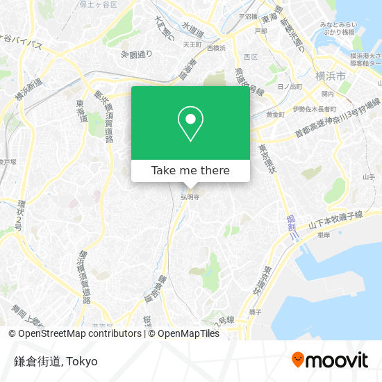鎌倉街道 map