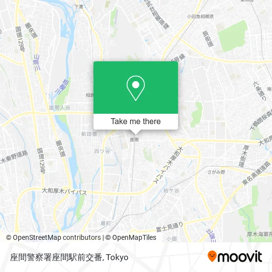 座間警察署座間駅前交番 map