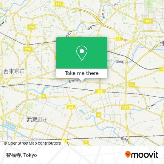 智福寺 map