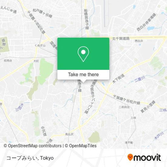 コープみらい map