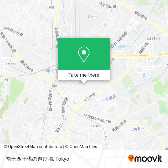 冨士西子供の遊び場 map
