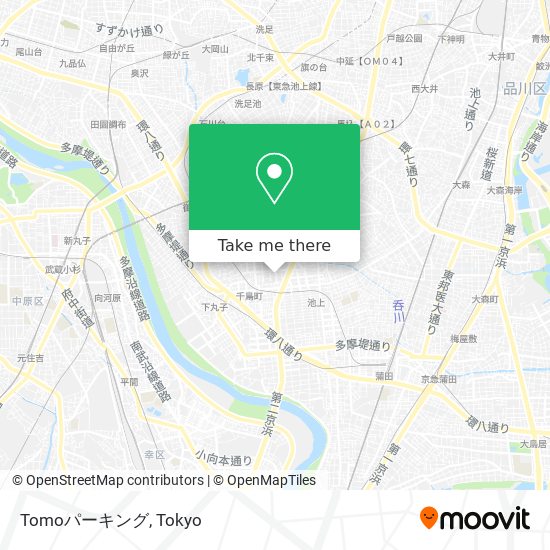 Tomoパーキング map