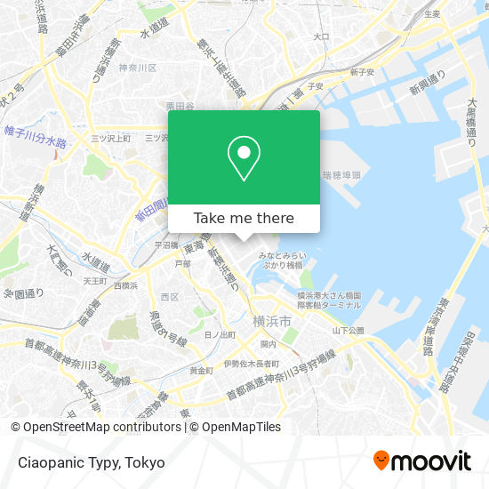 How To Get To Ciaopanic Typy In 横浜市 By Bus Moovit