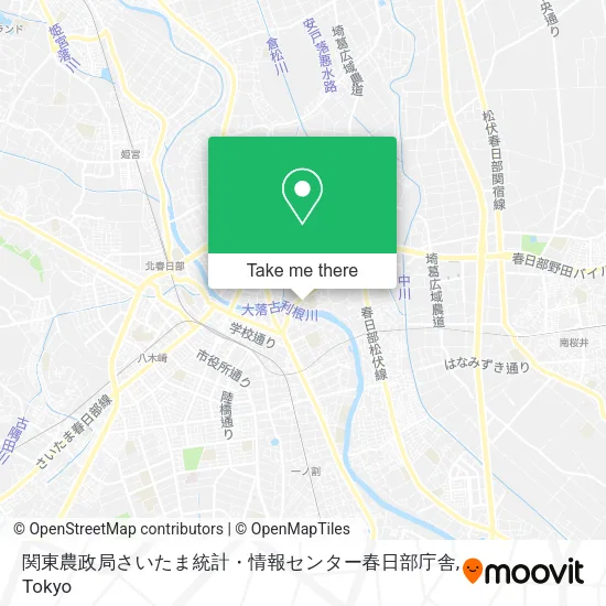 関東農政局さいたま統計・情報センター春日部庁舎 map
