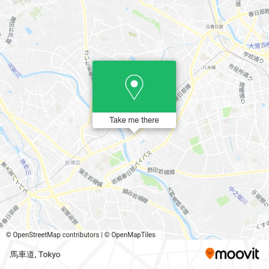 馬車道 map
