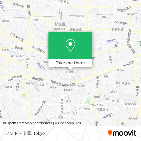 アンドー楽器 map