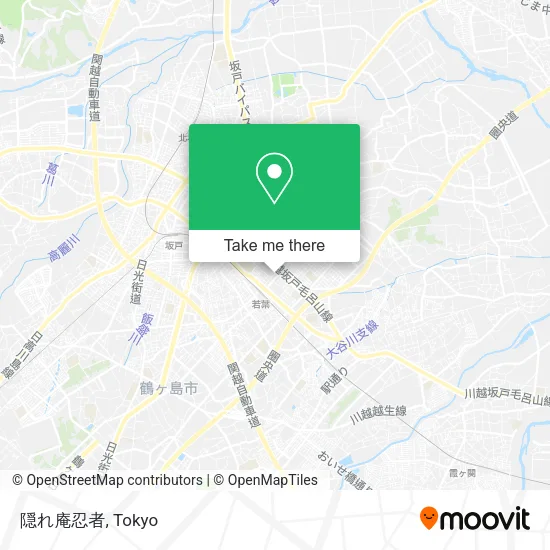 隠れ庵忍者 map