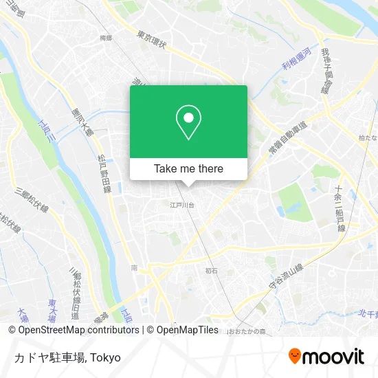カドヤ駐車場 map