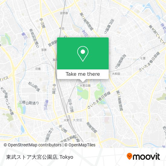 東武ストア大宮公園店 map