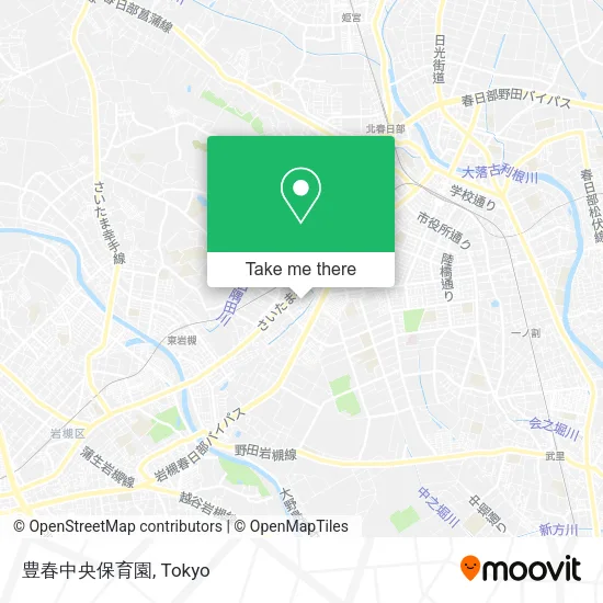 豊春中央保育園 map
