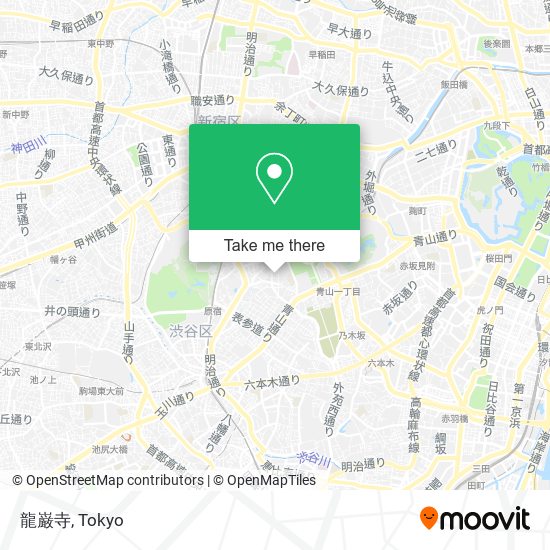 龍巌寺 map