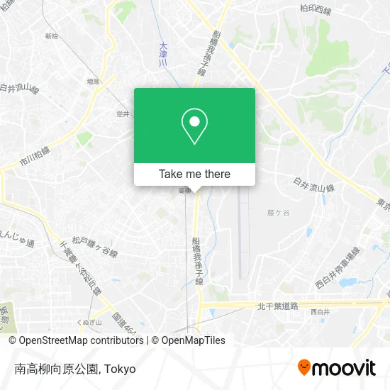 南高柳向原公園 map