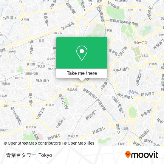青葉台タワー map