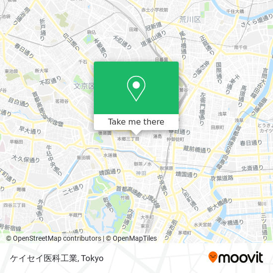 ケイセイ医科工業 map