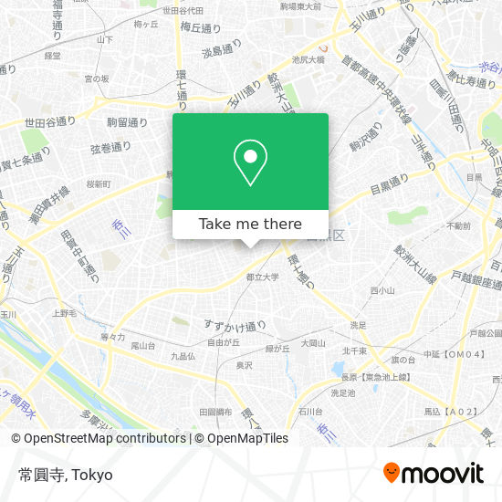 常圓寺 map