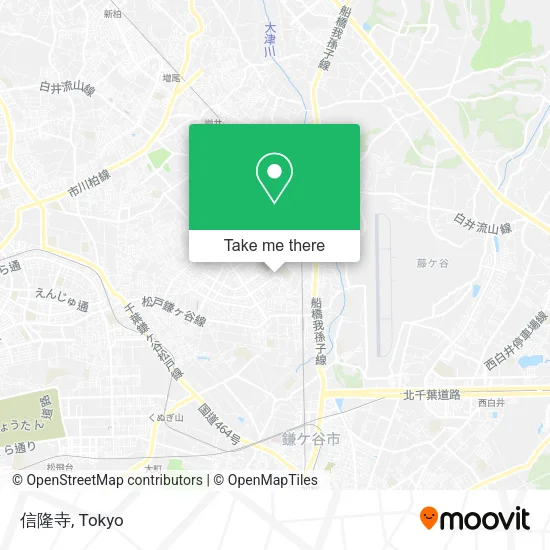信隆寺 map