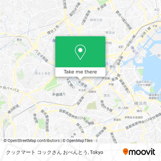 クックマート コックさん おべんとう map