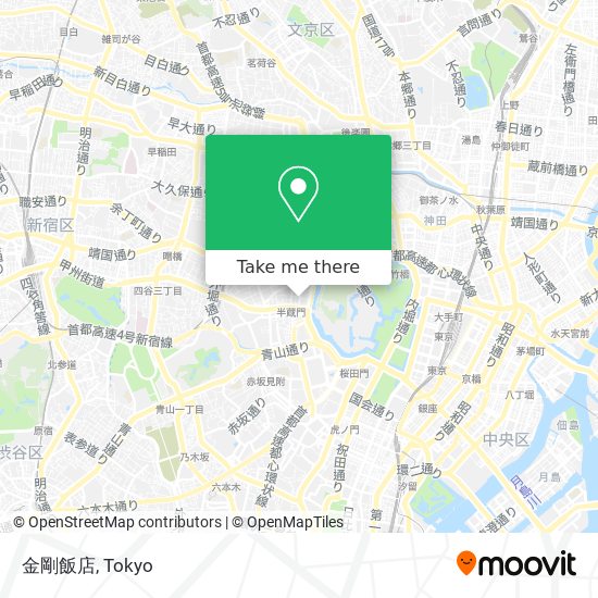 金剛飯店 map