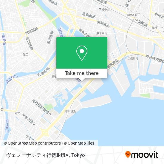 ヴェレーナシティ行徳Ⅱ街区 map