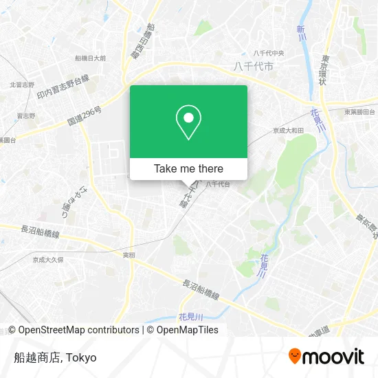 Funakoshi Store map