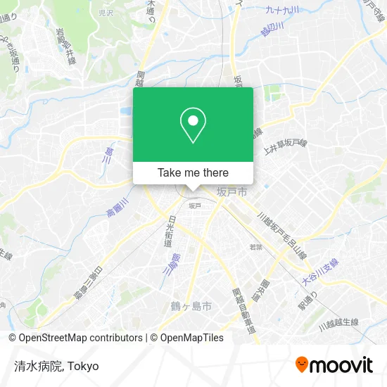 清水病院 map