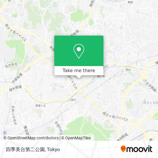四季美台第二公園 map