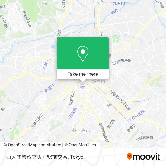 西入間警察署坂戸駅前交番 map