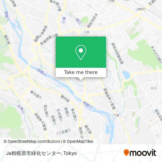 Ja相模原市緑化センター map