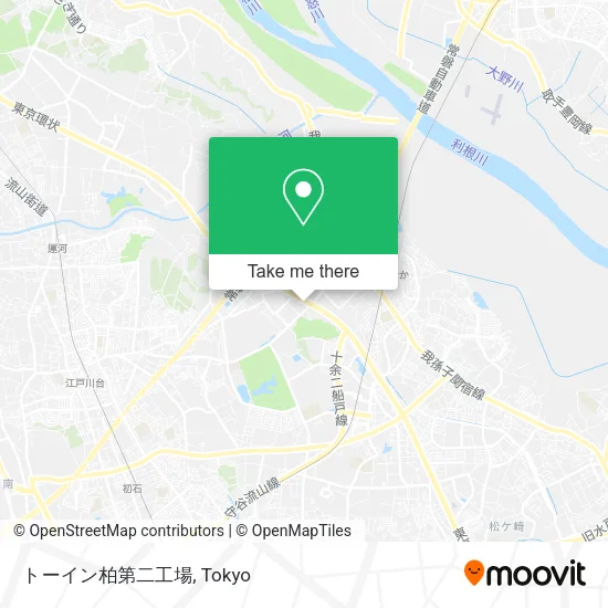 トーイン柏第二工場 map