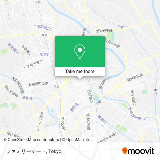 ファミリーマート map
