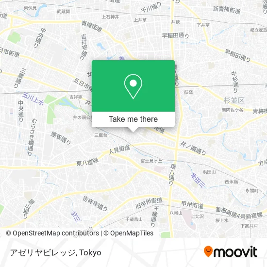 アゼリヤビレッジ map