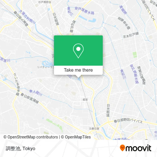 調整池 map