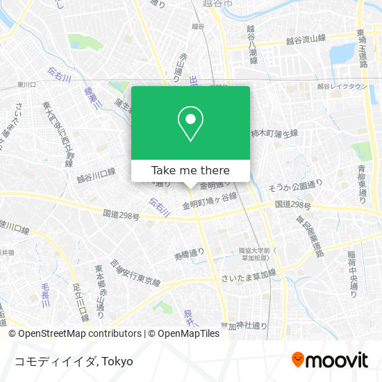 コモディイイダ map