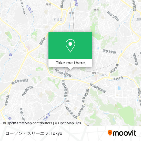 ローソン・スリーエフ map