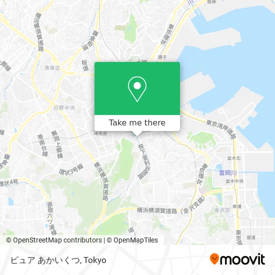 ピュア あかいくつ map