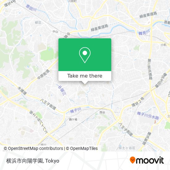横浜市向陽学園 map