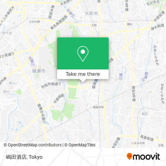 嶋田酒店 map