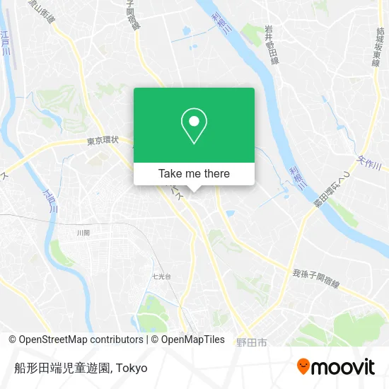 船形田端児童遊園 map