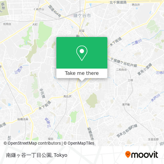 南鎌ヶ谷一丁目公園 map