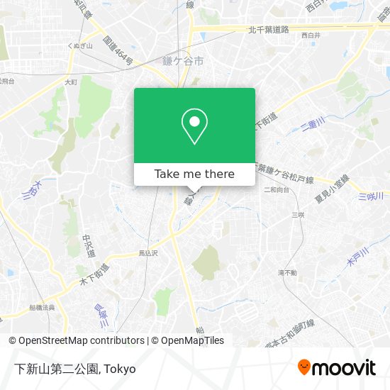 下新山第二公園 map