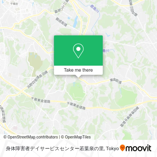 身体障害者デイサービスセンター若葉泉の里 map