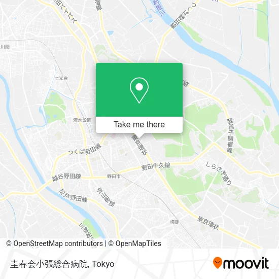 圭春会小張総合病院 map