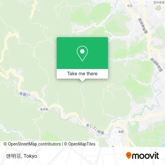 啓明荘 map