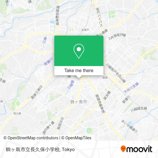 鶴ヶ島市立長久保小学校 map