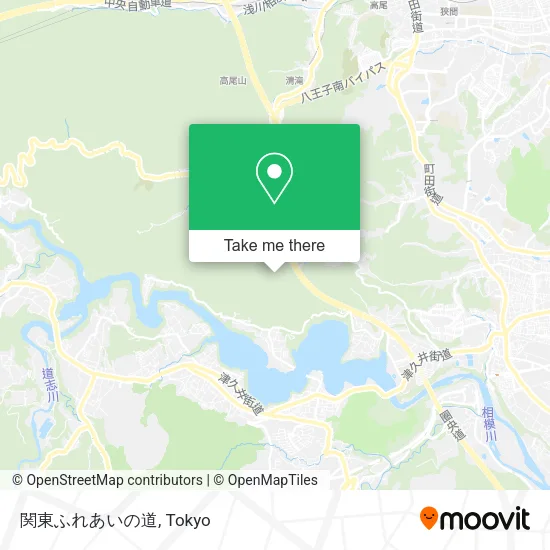 関東ふれあいの道 map