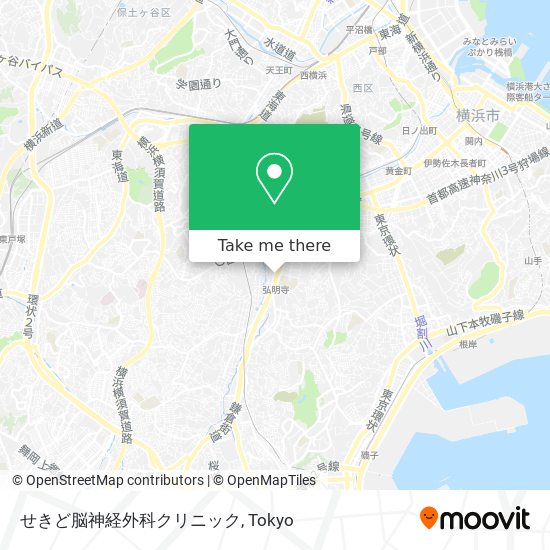 せきど脳神経外科クリニック map